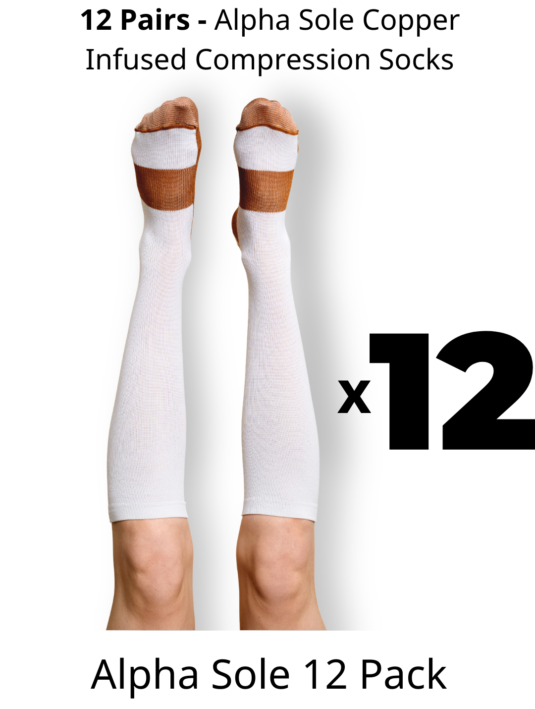 Alpha Compression Socks - BFCM Sale - 12 Pack