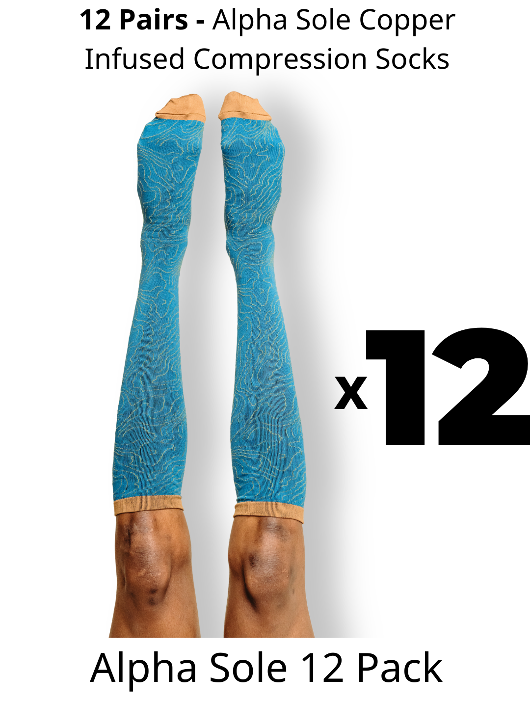 Alpha Compression Socks - BFCM Sale - 12 Pack