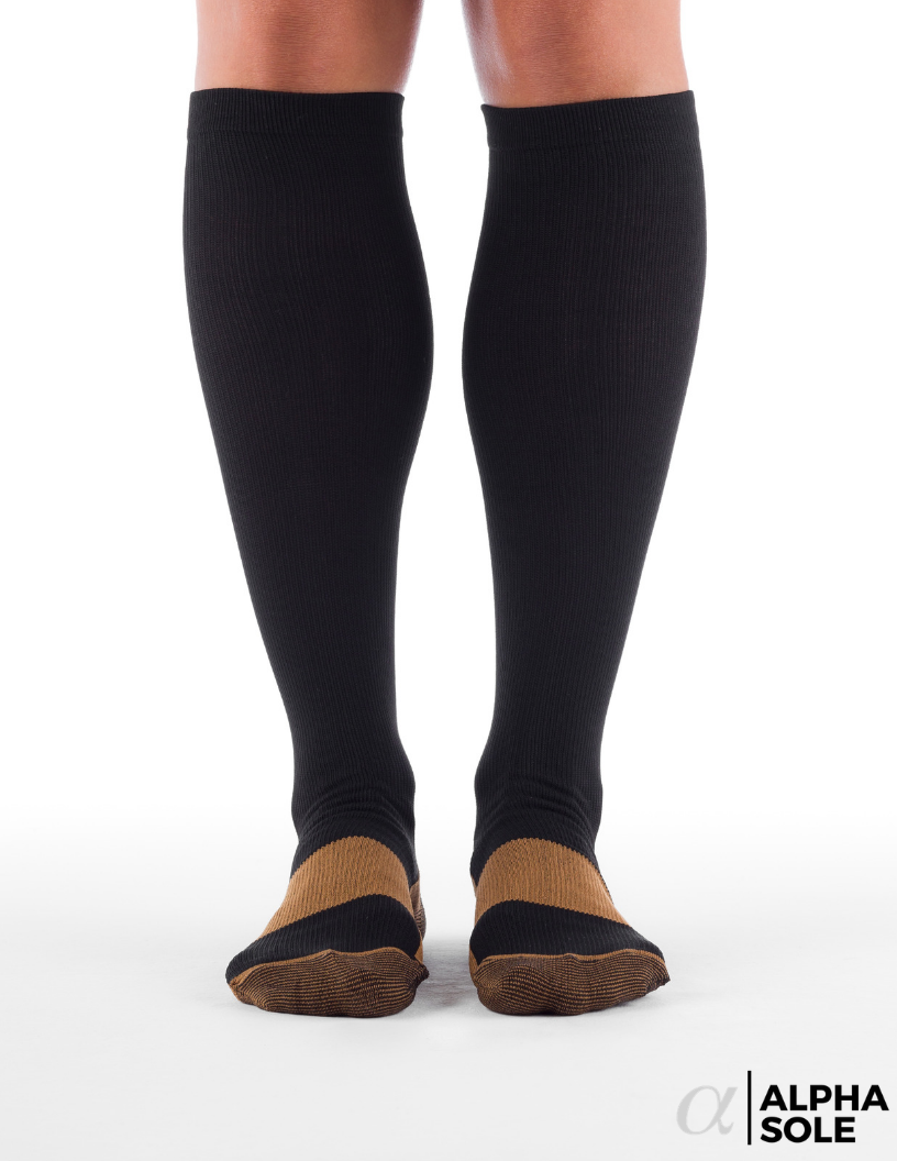Alpha Copper Infused Compression Socks - New Year Special