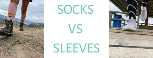 Compression Socks VS. Sleeves - Which One is Right For YOU?