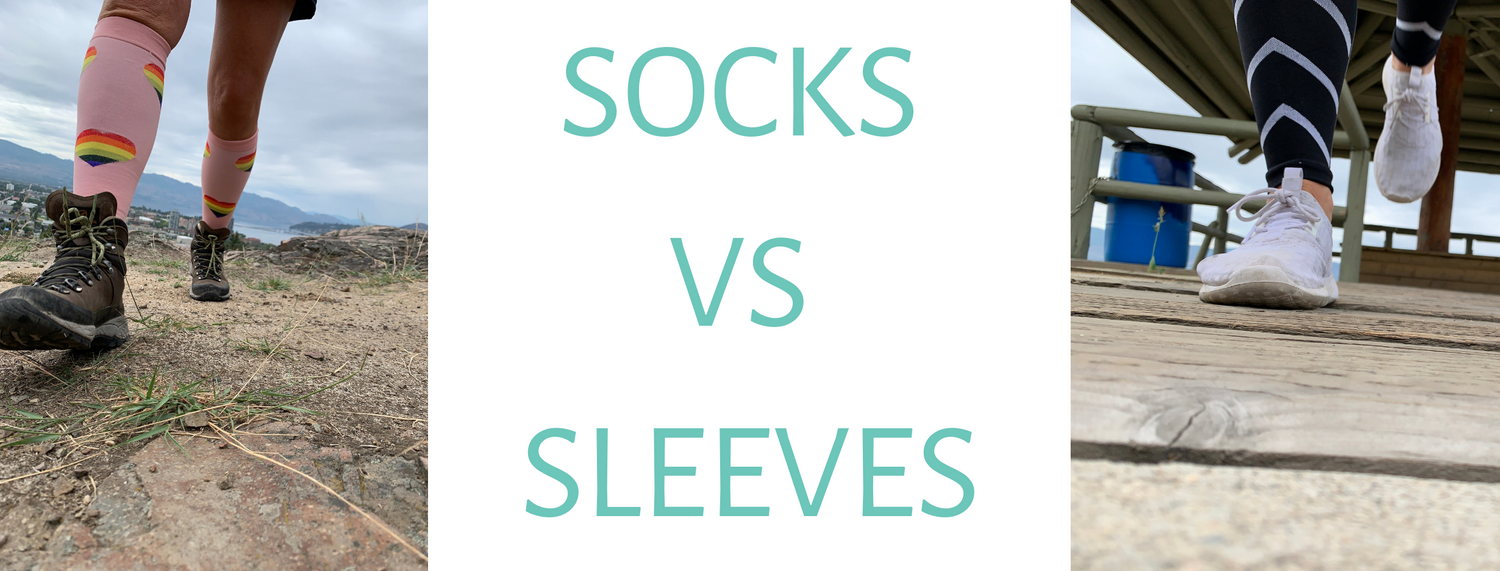 Compression Socks VS. Sleeves Which One is Right For YOU? Alpha Sole