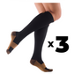 Alpha Copper Infused Compression Socks - Winter Sale! - 3 Pack