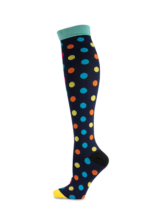 Knee High NAVY POLKA DOT